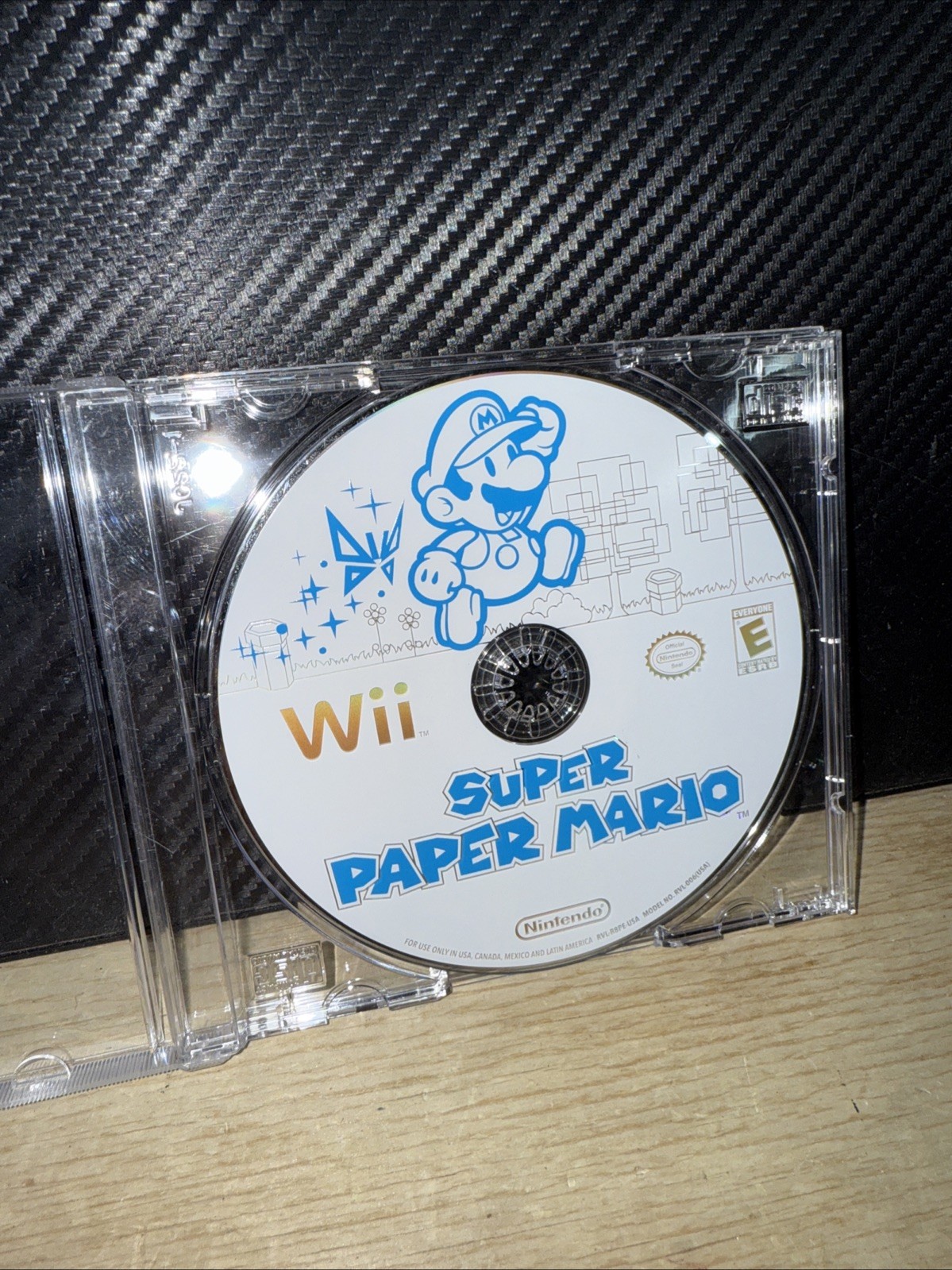 Super Paper Mario - Nintendo Wii - Disc Only SHIPS FAST WITH TRACKING