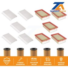 Air Cabin Engine Cartridge Oil Filters (15 Total) Kit For 2014-2020 Fiat 500L