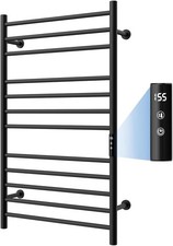 Towel Warmer Rack for Bathroom w/ Timer/Fahrenheit Temp Control, 10 bars - New 