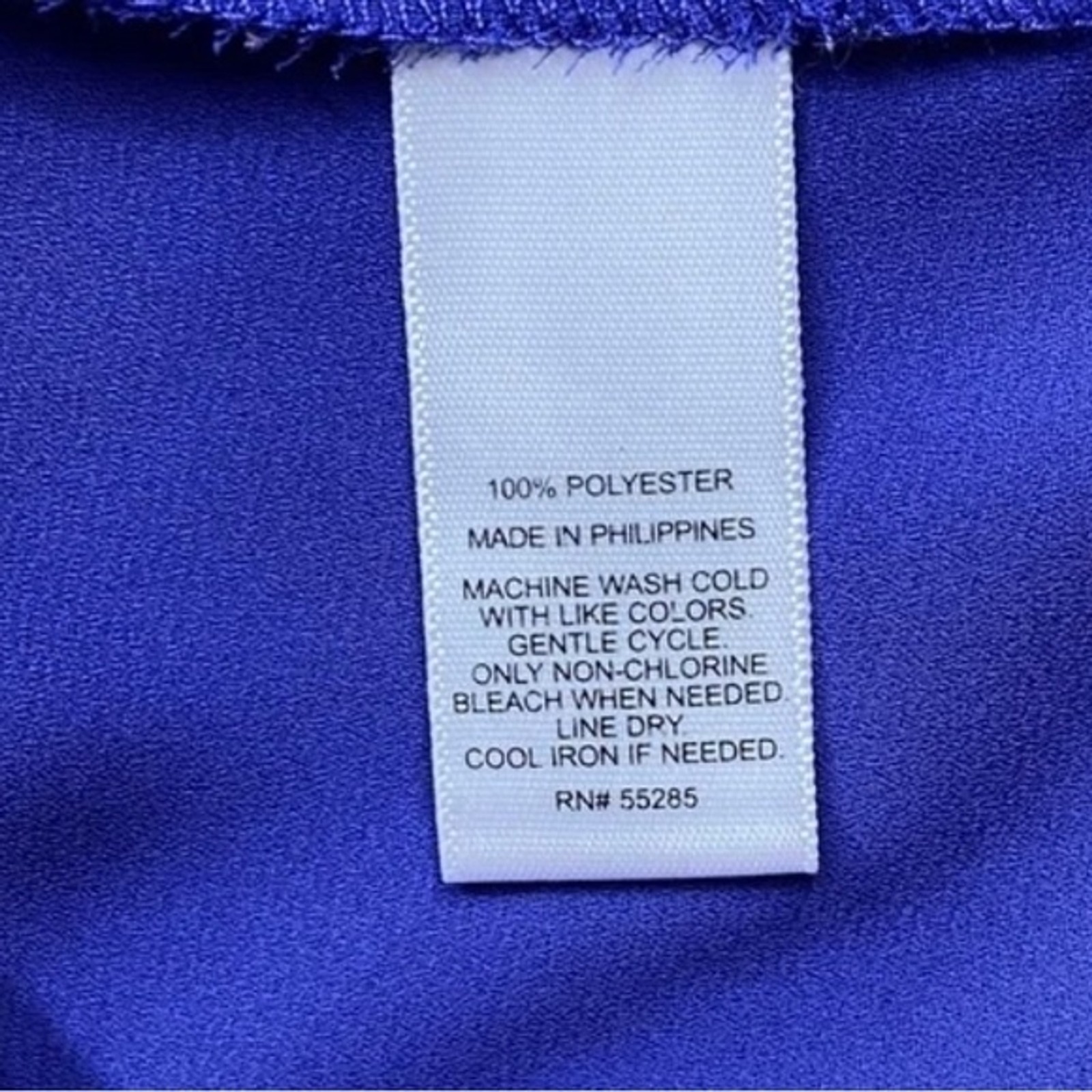 Express navy blue split back tank size small - image 4