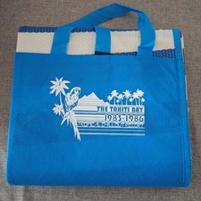 Tappetino da spiaggia, NKD, blu e bianco, 80x187 cm, nuovo