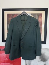 Burberry Wool Checkered Blazer Casual Vintage 90s Designer