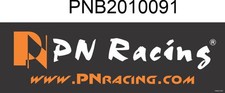 KEN PNB2010091 PN RACING BLACK SMALL BANNER
