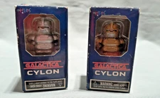 Battlestar Galactica Minimates CYLON & CYLON COMMANDER LOT NIB