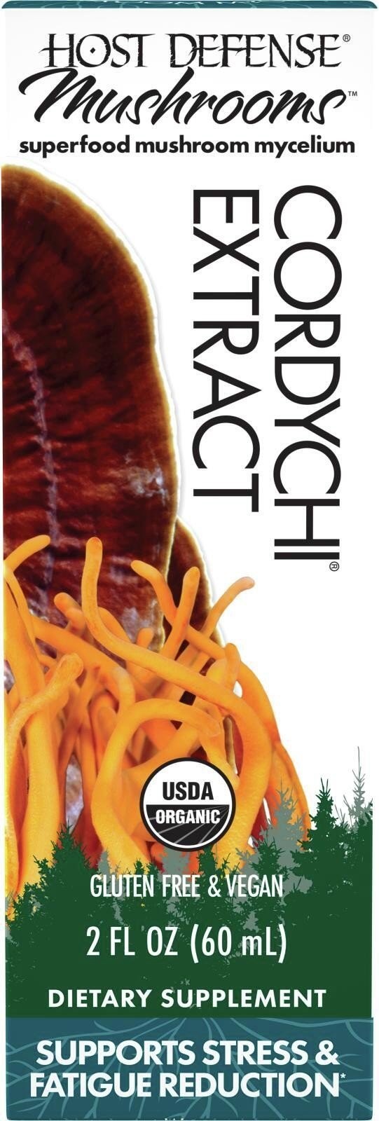 Экстракт Fungi Perfecti/Host Defense CordyChi, 2 унции жидкости