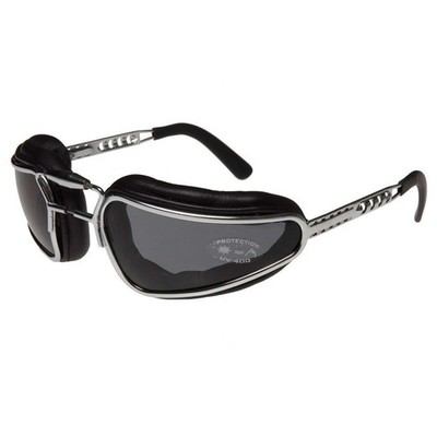 BARUFFALDI EASY RIDER BRILLE IN SCHWARZ! PHOTOCHROME LINSEN (175010)