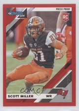 2019 Panini Donruss Rookies Press Proof Red Scott Miller #300 0y59
