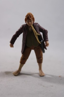 The Hobbit An Unexpected Journey Bilbo Baggins 3'' Action Figure Loose Incomplete