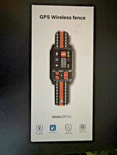 ZF500 GPS Wireless Fence Dog Collar, Water-Resistant, Adjustable Range