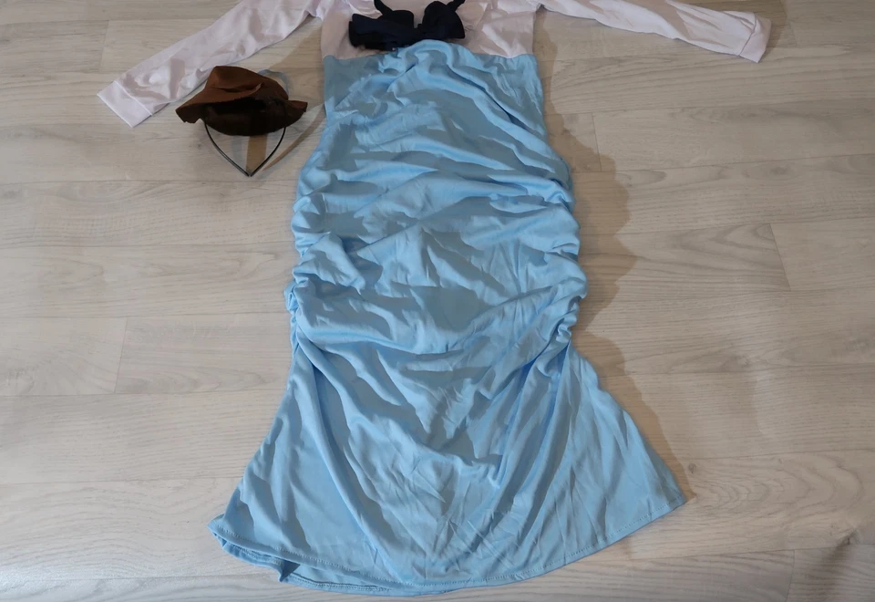 Smiffys Posh Victorian Costume Girls Medium Age 7-9 Childrens Fancy Dress - Image 3 of 4