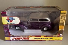 Car Quest Auto Parts 37 Chevy Sedan Die Cast Metal Street Rod 1st Gear Nib Car Quest Auto Parts 37 Chevy Sedan Die Cast Metal Street Rod 1st Gear Nib