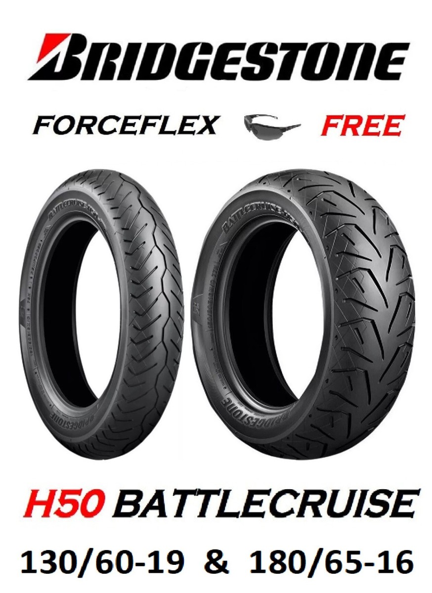 Bridgestone Battlecruise H50 Rear Tire (180/65b-16 Bridgestone