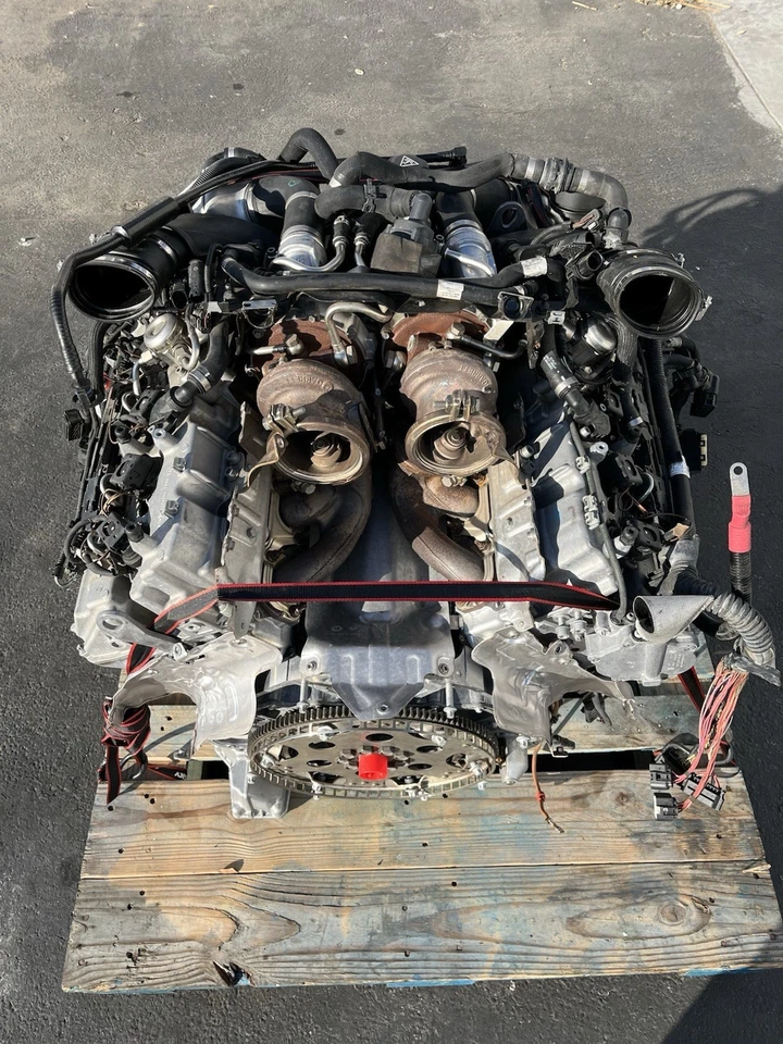 BMW 4.4L N63TU V8 ENGINE MOTOR  2009 - 2015 X5 X6 550 650I 750I LOW MILES 87K Foto 2 de 4