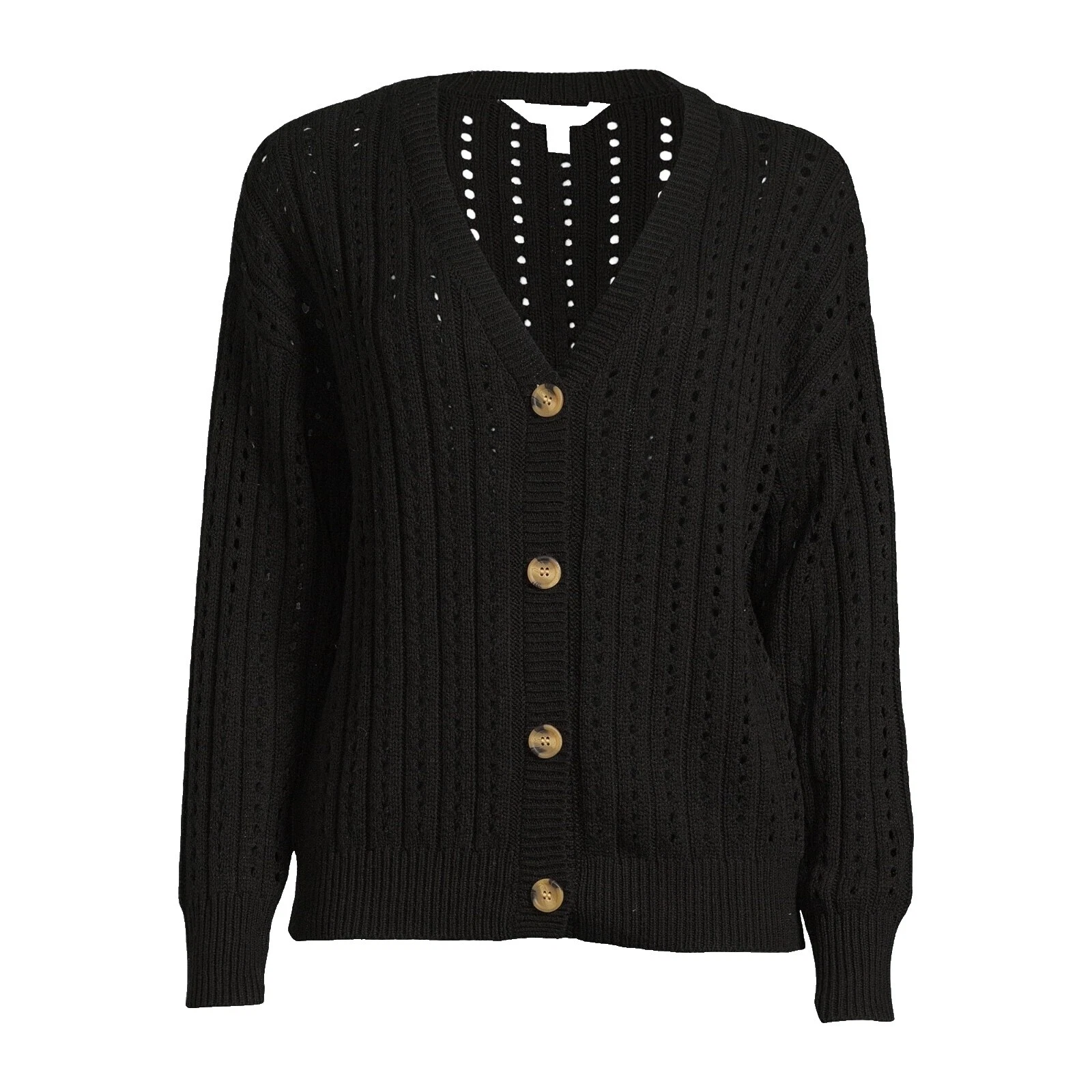 V-Neck Solid Sweaters for Women