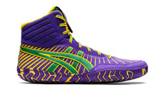 Asics Aggressor 4 Wrestling Shoes - MARDI GRAS