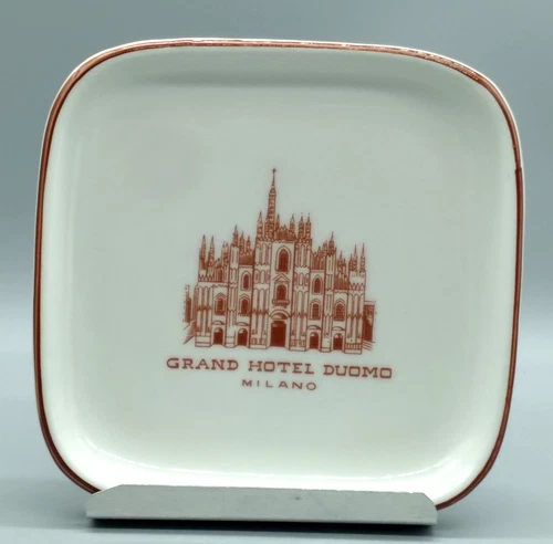 Richard Ginori Made in Italy Grand Hotel Duomo Square Porcelain Trinket Dish