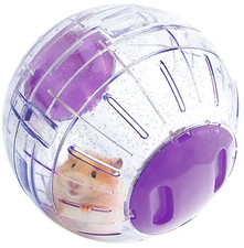 GLITTER EXERCISE BALL 18cm : Rosewood Small Animal Hamster Playball Gerbil Mouse