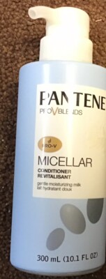 Pantene Micellar Conditioner Revitalisant 10.1 oz Pump Bottle NEW