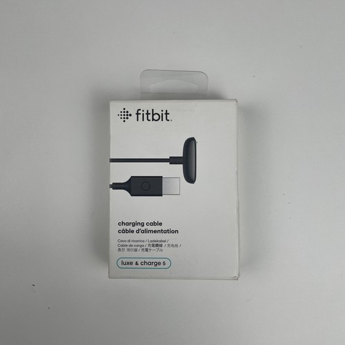 Câble de charge Fitbit Luxe & Fitbit Charge 5 noir 100% authentique original - Photo 1 sur 6