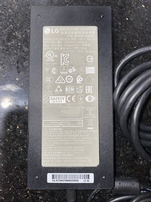 Chính Hãng LG 19V 7.37A 140W LCAP31 EAY62949001 Dành Cho LG 34 Inch Siêu Rộng QHD Màn Hình LED Adapter 27ud88 W 34um9sp 34um94 34um95 I.1046301302 - Foto 3