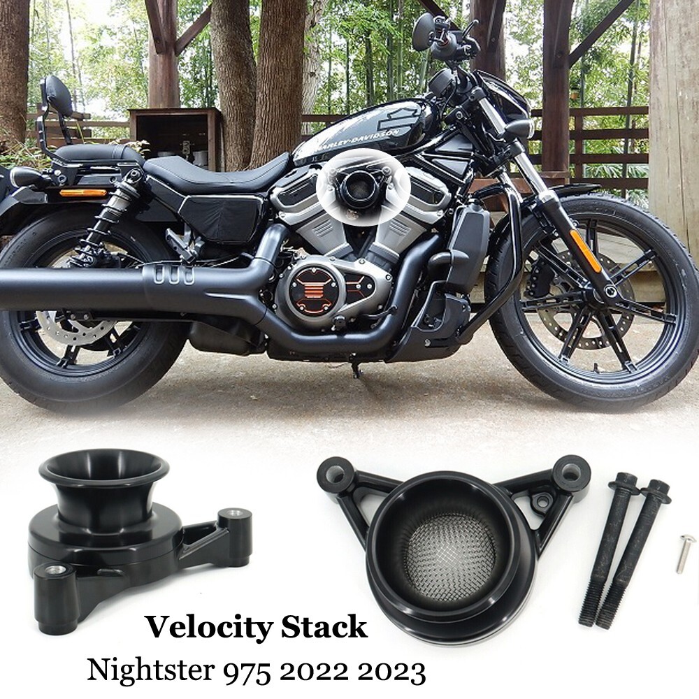 For Nightster 975 RH975 S 2022 2023 Velocity Stack Air Cleaner