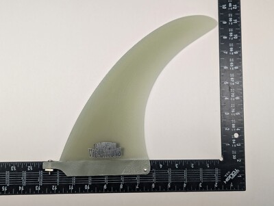 9.25” PACIFIC VIBRATIONS Longboard SURFBOARD fin Volan Fiberglass