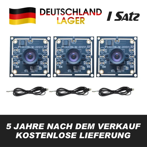 3 STK. 100-Grad-Kameramodul 1 MP OV9732 1280 X 720 USB Kostenloser Treiber 4487 - Bild 1 von 13