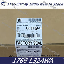 New Allen Bradley 1766-L32AWA /C MicroLogix 1400 32 Point Controller 1766L32AWA
