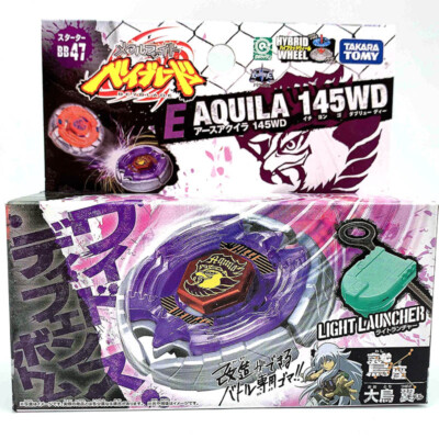 TAKARA TOMY Earth Eagle Aquila 145WD Metal Fusion Beyblade BB47 Official