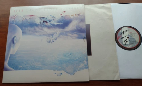 CANADA!!! Ex RUSH Grace Under Pressure 1984 1st Press ANTHEM INNER LP MASTERDISK