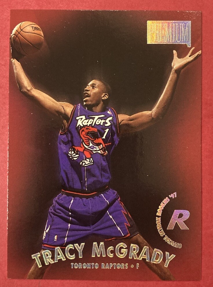 1997-98 SkyBox Premium Tracy McGrady RC Toronto Raptors #79 Basketball