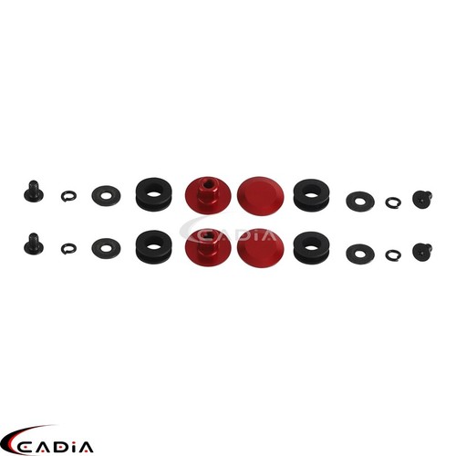 Carenado Parabrisas Pernos Tornillos Insertos Buje Para Harley Dyna Softail Touring - Imagen 29 de 33