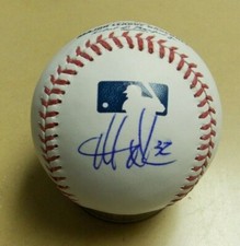 Matt Adams autographed Rawlings MLB Baseball