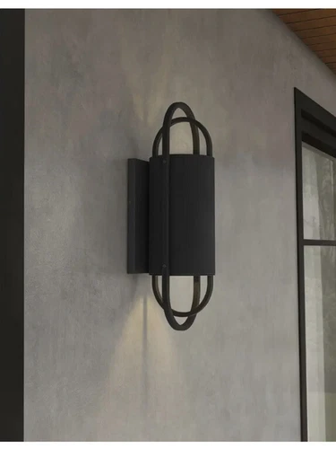 Designers Fountain D272M-5EW-BK Nightfall Outdoor Wall Light Black Brand New - Picture 2 of 2