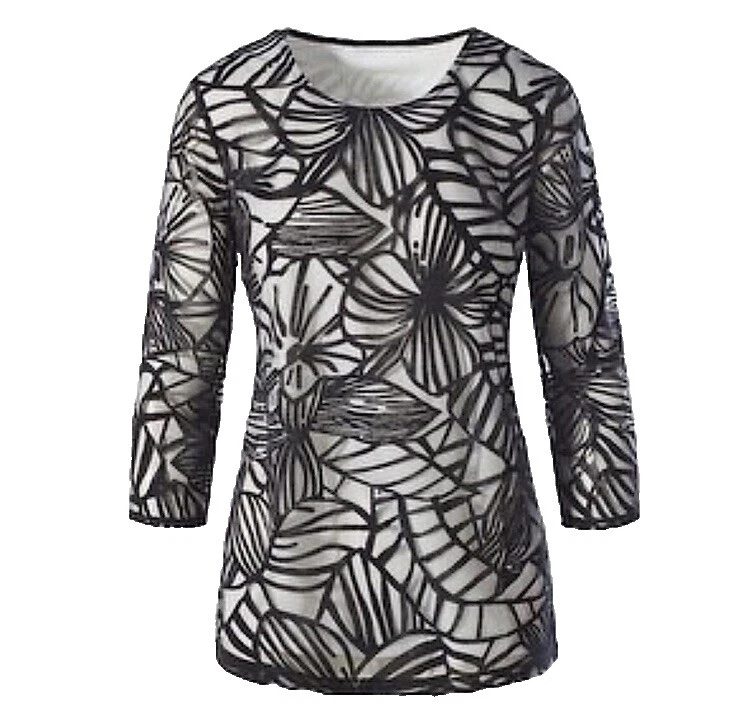 Tops e blusas femininas florais para noite e ocasião Chico's