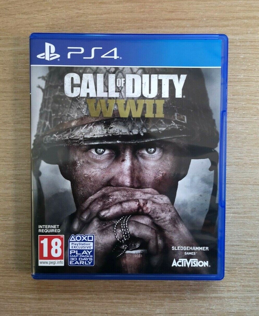 Call Of Duty WWII (COD WW2) Sony Playstation 4 PS4 Game FREE P&P