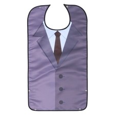 Adult Bib with Waterproof Seniors Clothing Protector for Eating