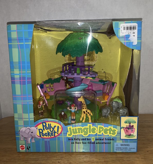 2000 Vintage Polly Pocket Jungle Pets 