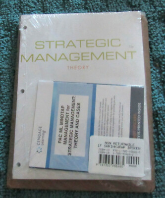 Strategic Management Bundle: Theory: An Integrated Approach Loose-Leaf Version 