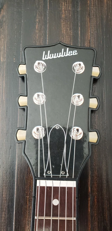 WowWee Paper Jamz Guitar Instant Rock Star LOT 2009 Blue Star B/W Swirl WORKS - Image 4 of 4