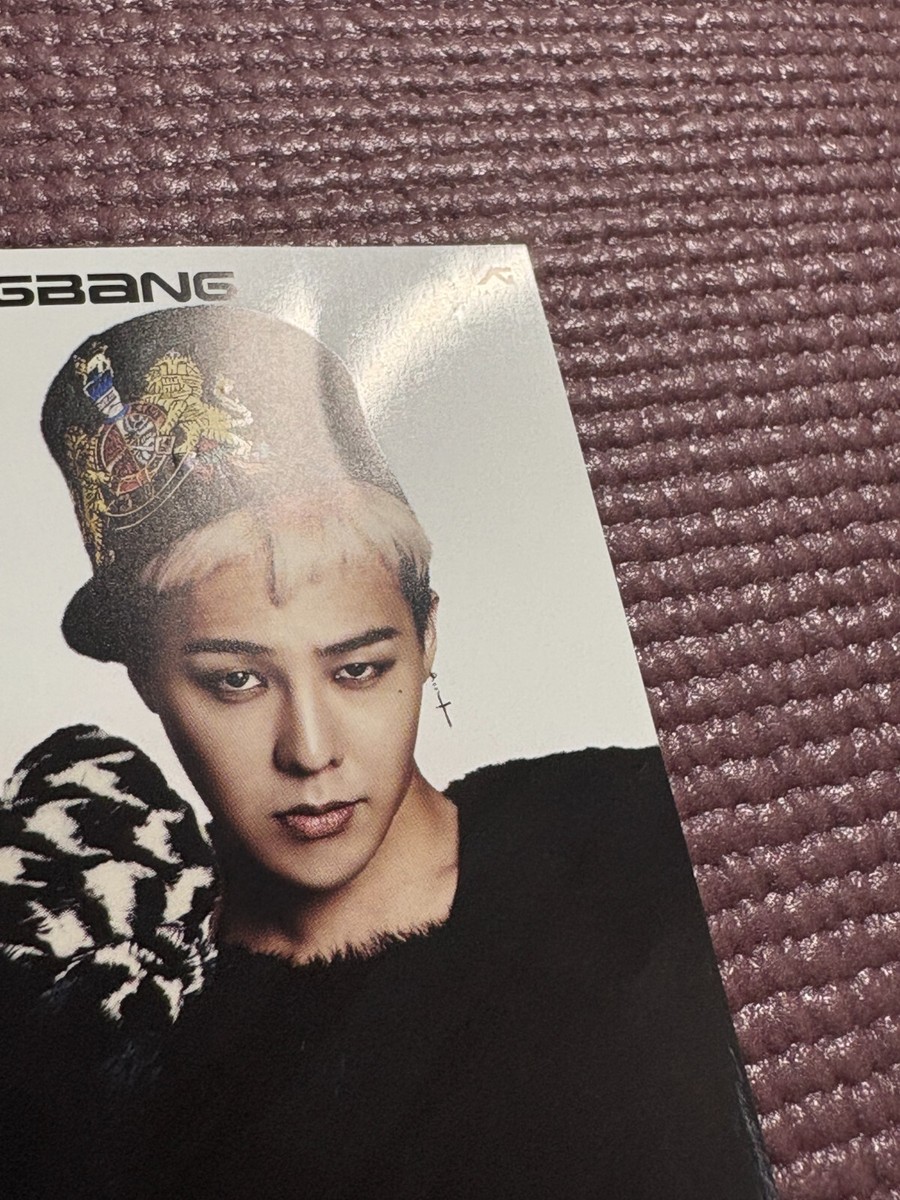 BIGBANG 2NE1 PSY YG Exhibition In Japan Venue Limited Photo Card