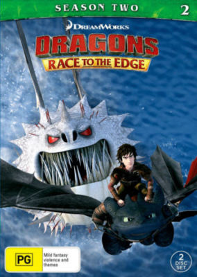 DRAGONS RACE TO THE EDGE SEASON DVD UK Compatible