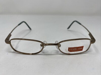 Stride Rite SR-36 184 41-17-120 Brown Metal Full Rim Eyeglasses Frame EU30