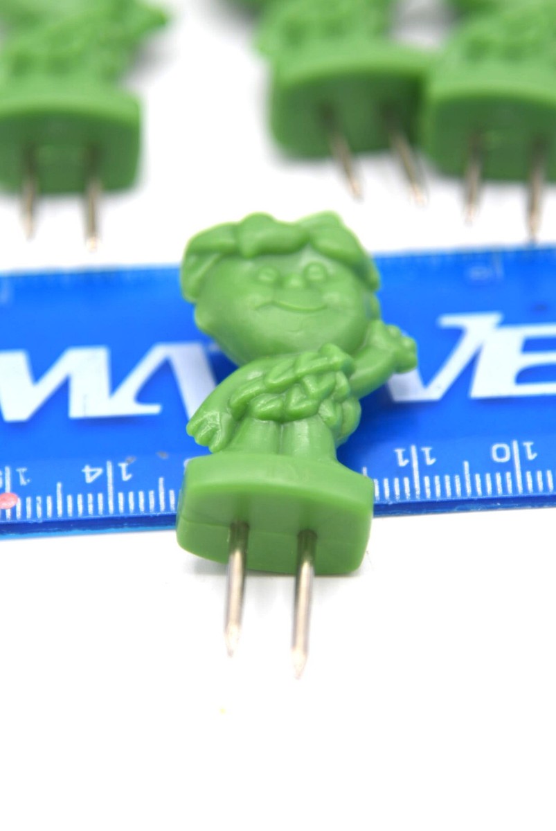 Vintage Big Jolly Green Giant Little Sprout Vinyl Figure Corn Cob