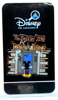 Disney DLR - The Twilight Zone Tower of Terror Service Elevator Mickey Pin 29785