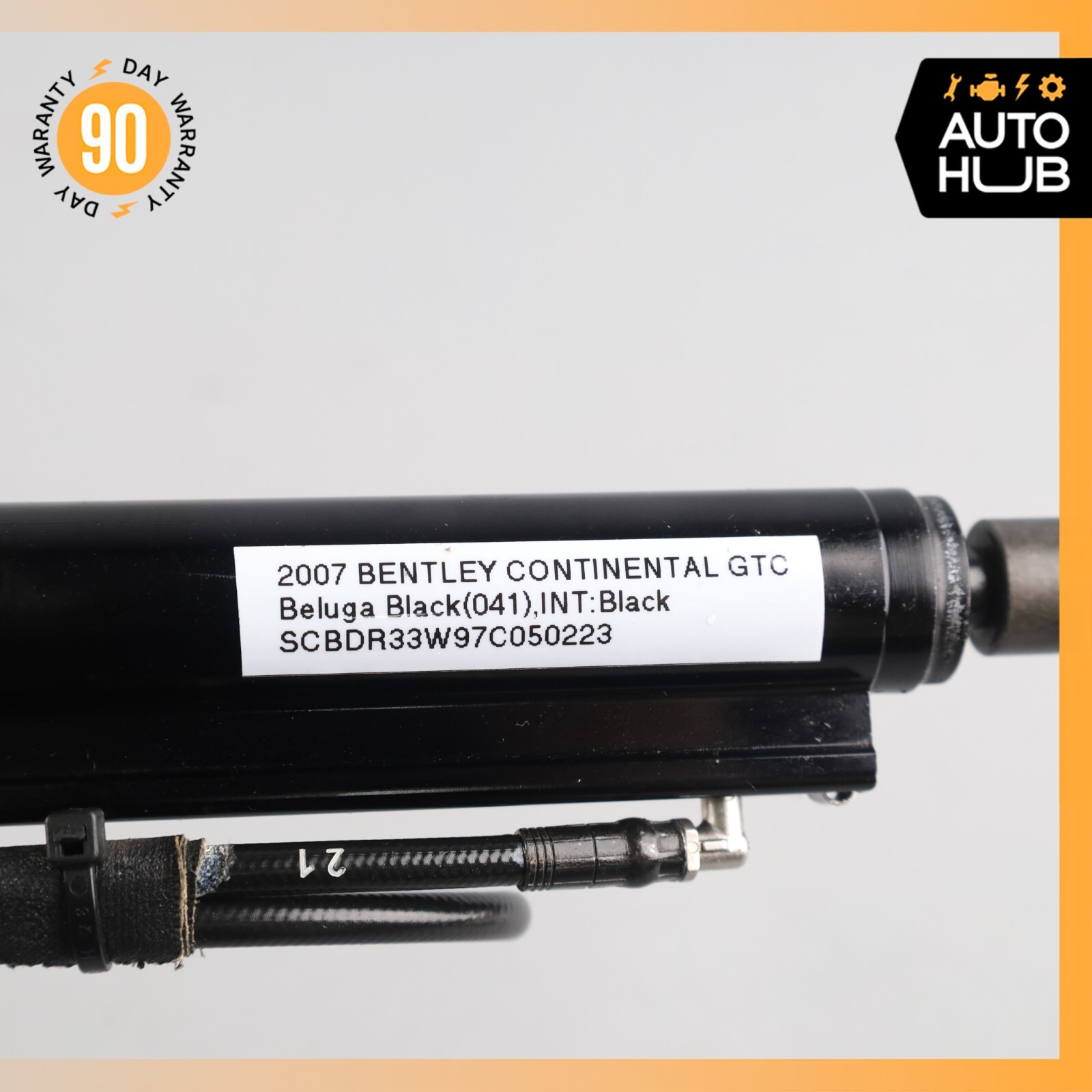 07-18 Bentley Continental GTC Left Side Top Hydraulic Lift Cylinder OEM 62k