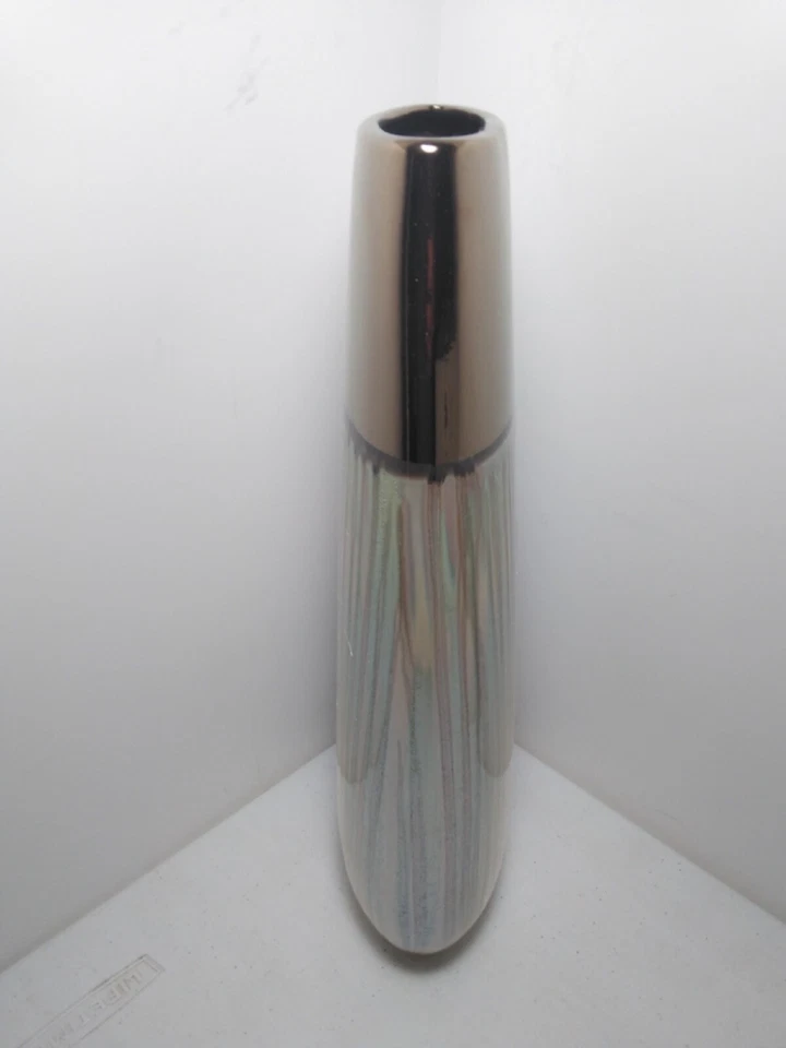 Jarrón de cerámica IMAX Home Z26339 color: bronce antiguo, crema Foto 2 de 4