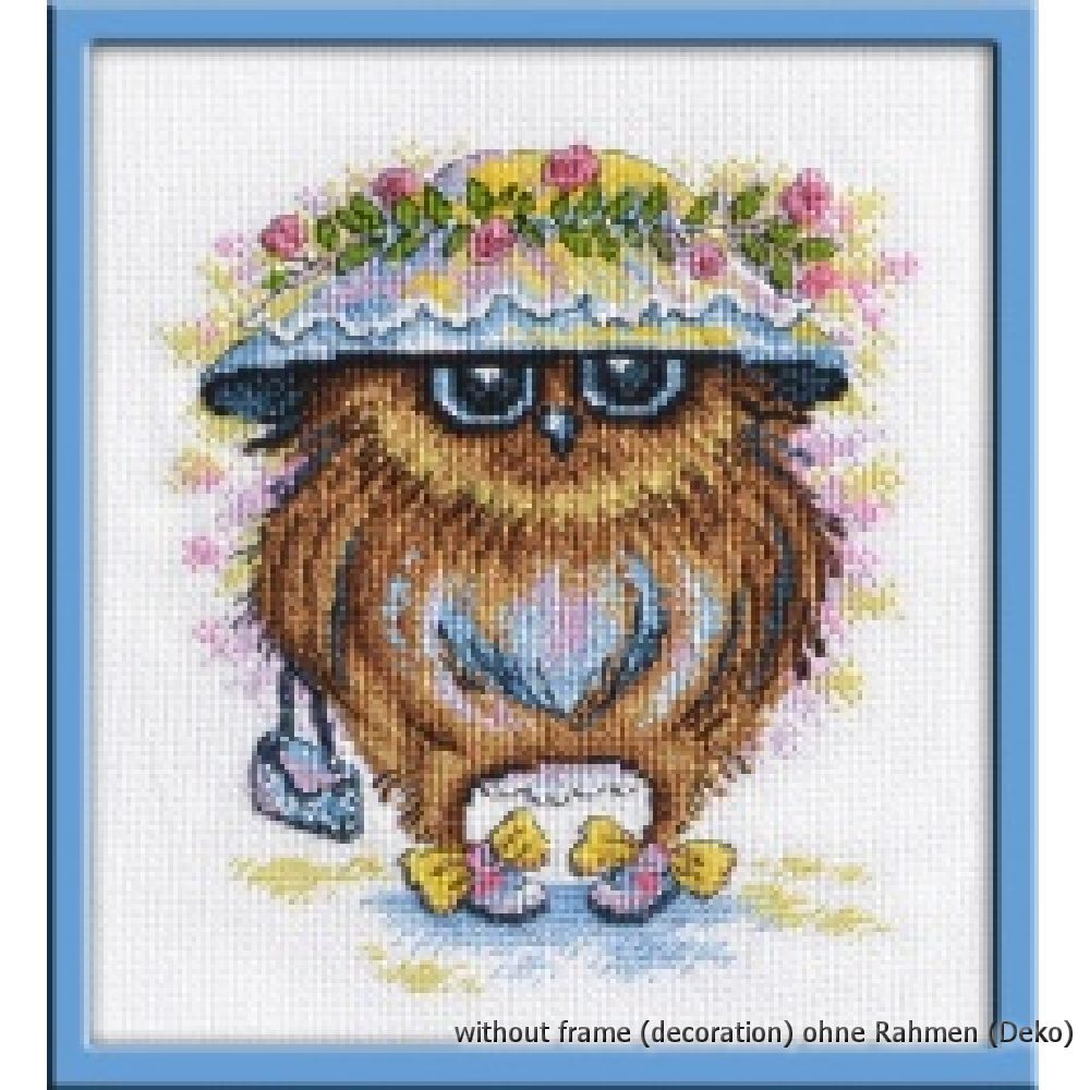 Oven counted cross stitch kit ""Fifa"", 17x22cm, DIY