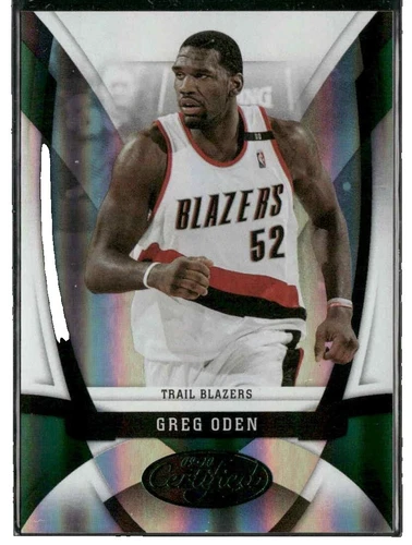 Greg Oden Basketball 2009-10 Season Sports Trading Cards & Accessories