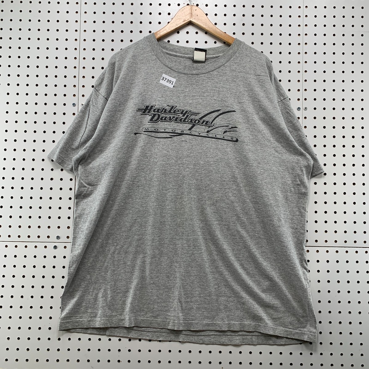 VTG 90s Harley Davidson Shirt Men 2XL Gray Single Stitch MC
